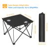 Foldable Camping Table Portable Picnic Table Lightweight Travel Desk