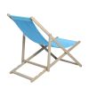 Beach Sling Patio Chair Set of 2,Wooden Folding Outdoor Chairs for Outside 3 Level Height Adjustable, Portable Reclining Beach Chair