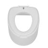 Portable Toilet with Non-slip Mat White