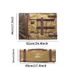 1pc Outdoor Canvas Nail Bag; Hammer Tool Bag; Portable Tent Accessories Bag