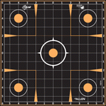 Allen Ez Aim Splash Adhesive (Options: GRID TARGET 5-PK 12"X12")