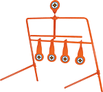 Do-All Steel Target Reactive (Options: .22 JUNIOR AUTO RESET)