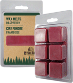 Rivers Edge Melt Wax 2.5Oz (Options: RASPBERRY FOR CANDLE WARMER)