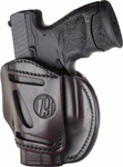 1791 Holster 3-Way Owb Multi- (Options: FIT AMBI SZ3 GLK 26/SIM SIG BN)