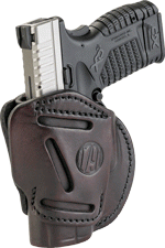 1791 Holster 3-Way Owb Multi- (Options: FIT AMBI SZ4 GLK 26/SIM BLACK)