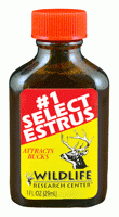 Wrc Deer Lure #1 Select (Options: ESTRUS 1FL OUNCE BOTTLE)