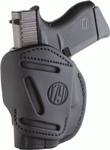 1791 Holster 4-Way Owb Multi- (Options: FIT RH SZ2 P365 & SIM BLACK)