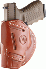 1791 Holster 4-Way Owb Multi- (Options: FIT RH SZ5 GLK 17/SIM BROWN)