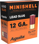 Aguila Mini-Shell 12Ga 1.75" (Options: 25GR RIFLED SLUG 25RD 10BX/CS)