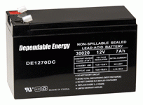 American Hunter Battery (Options: RECHARGEABLE 12V 7AMP TAB TOP)