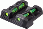 Hiviz Litewave Rear Sight For (Options: FOR GLOCK 45ACP/45GAP/10MM)