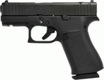 Glock 43X Mos 9Mm Fs 10-Shot (Options: BLACK REBUILT)