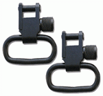 Grovtec Locking Swivel 1" (Options: BLACK ONLY 2-PACK)