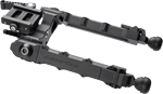 Accu-Tac Bipod Hd-50 Lr 7"-10" (Options: ARCA SPEC QD ALLOY FLAT BLACK)