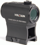 Holosun 403 Enclosed Red 2Moa (Options: DOT PUSH BUTTON 20MM RIFLE)