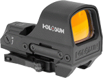 Holosun 510 Open Reflex Red (Options: MLTI RETICLE SOLAR SHK AWK RFL)