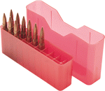 Mtm Ammo Box Medium Rifle (Options: 20-ROUNDS SLIP TOP STYLE CLRED)