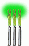 Lumenok Lighted Nock (Options: X-SERIES GREEN 3PK)