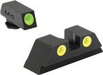 Meprolight Night Sight Set (Options: GREEN/YELLOW  FOR GLOCK 42/43)