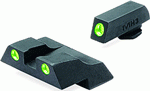 Meprolight Night Sight Fixed (Options: SET GRN/GRN FOR GLOCK 26/27)