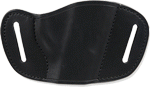 Bulldog Belt Slide Holster Blk (Options: RH SMALL FRAME REVOLVERS 2-4")