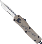 Cobratec Medium Fs3 Otf We The (Options: PEOPLE 3" TANTO SERRATED)