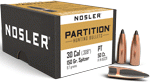 Nosler Bullets 30 Cal .308 (Options: 150GR PARTITION 50CT)