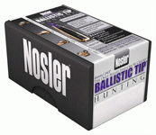 Nosler Bullets 6Mm .243 (Options: 95GR BALLISTIC TIP 50CT)