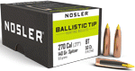 Nosler Bullets 270 Cal .277 (Options: 140GR BALLISTIC TIP 50CT)