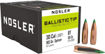 Nosler Bullets 30 Cal .308 (Options: 165GR BALLISTIC TIP 50CT)