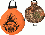 Nep Heat-A-Seat 17" Dia (Options: BLAZE/MOSSY OAK)