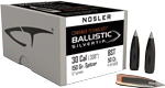 Nosler Bullets 30 Cal .308 (Options: 150GR BALLISTIC SILVER TIP 50C)