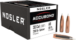 Nosler Bullets 30 Cal .308 (Options: 200GR ACCUBOND 50CT)