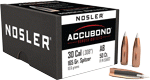 Nosler Bullets 30 Cal .308 (Options: 165GR ACCUBOND 50CT)