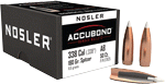 Nosler Bullets 338 Cal .338 (Options: 180GR ACCUBOND 50CT)