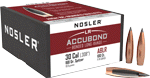 Nosler Bullets 30 Cal .308 (Options: 168GR ACCUBOND LR 100CT)