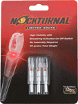 Nockturnal Lighted Nock (Options: G-SERIES RED 3/PACK)