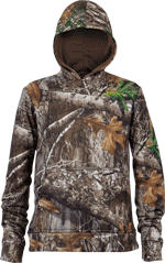 Habit Performance Youth Hoodie (Options: REALTREE EDGE LARGE)