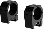 Audere Scope Rings Psr 1" (Options: LOW BLACK)