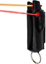 Guard Dog Accufire Pepper Spry (Options: W/ LASER SIGHT & KEYCHAIN BLK)