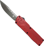 Cobratec Lightweight Otf (Options: RED 3.25" DROP POINT)