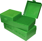 Mtm Ammo Box Small Rifle (Options: 200-ROUNDS FLIP TOP STYLE GRN)