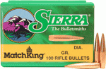 Sierra Bullets .22Cal .224 (Options: 69GR HP-BT MATCH 100CT)