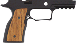 Sharps Bros. P320 Grip Module (Options: NO SAFETY BLACK W/ CHERRY WOOD)