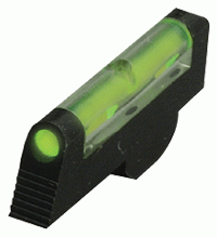 Hiviz Pistol Front Sight For (Options: SW REVOLVER PINNED 2.5"+ GREEN)