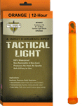 Tac Shield Tactical Light (Options: STICK 12 HOUR 6" ORANGE 10PK)