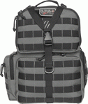 Gps Tactical Range Backpack (Options: W/WAIST STRAP GRAY NYLON)