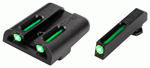 Truglo Sight Set For Glock (Options: 9MM/.40 TRITIUM/FIBER OPTIC GR)