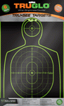 Truglo Tru-See Reactive Target (Options: HANDGUNNER 12" X 18" 6-PACK)