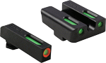 Truglo Sight Set For Glock Low (Options: TFX PRO GREEN/ORANGE OUTLINE)